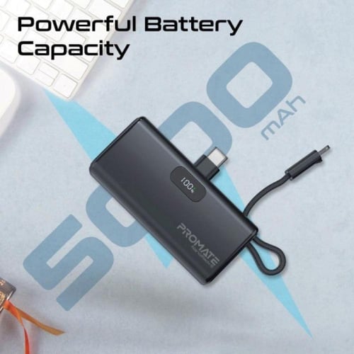 بطارية متنقلة صغيرة جدا للشحن السريع بقدرة 5000 مل...