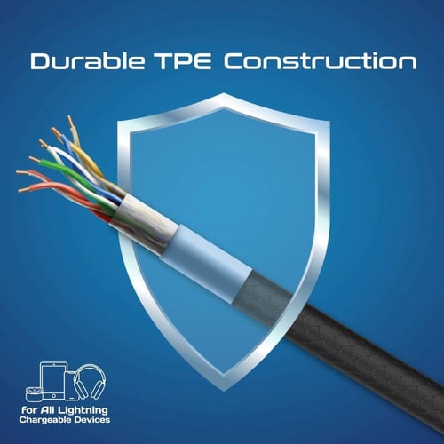 أسرع مجموعة كيابل ثلاثية USB-C™إلى لايتنينغ، سريعة...