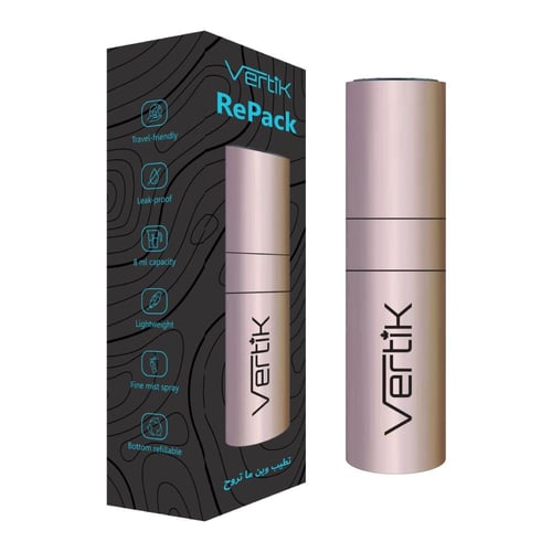 عبوة تعبئة العطور 8 مل من فيرتك VERTIK - الوان متن...