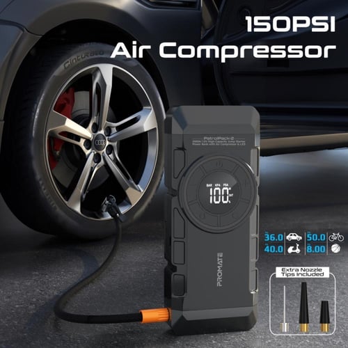 القوة والتنوع jump مع مُشغل السيارة عالي السعة 200...