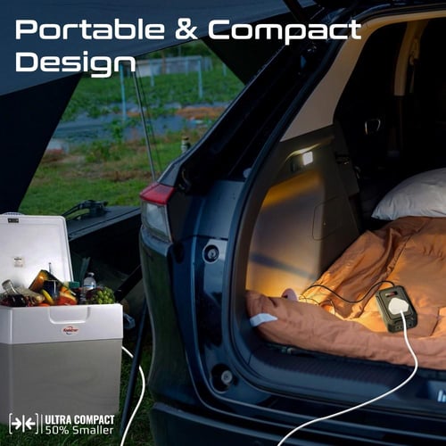 محول طاقة car sockets متعدد المنافذ من التيار المس...