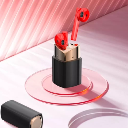 Wiwu Betty Wireless Earbuds ، تصميم أحمر الشفاه .W...
