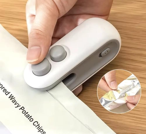 آلة اقفال الاكياس وفتح الاكياس - كحلي