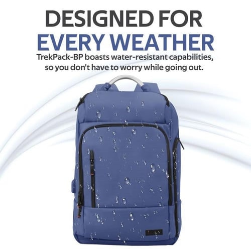 حقيبة ظهر فائقة التنظيم رفيعة للكمبيوتر المحمول مق...