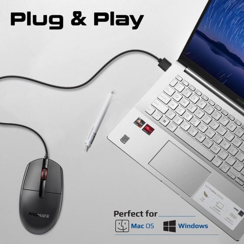 ماوس سلكي من بروميت يحتوي على 6 ملايين ضغطة للأزرا...