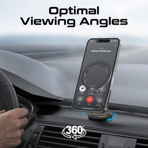 استمتع بقيادة آمنة ومريحة مع حامل جوال متوافق مع ت...