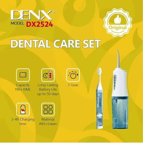 خيط الاسنان المائي من denx