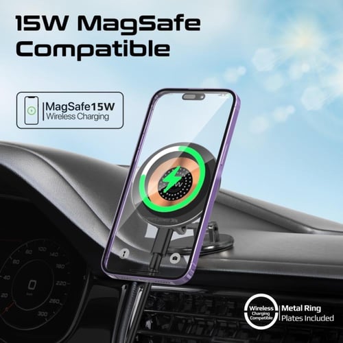 تخطَّى العوائق مع شاحن السيارة اللاسلكي Magnus2-Qi...