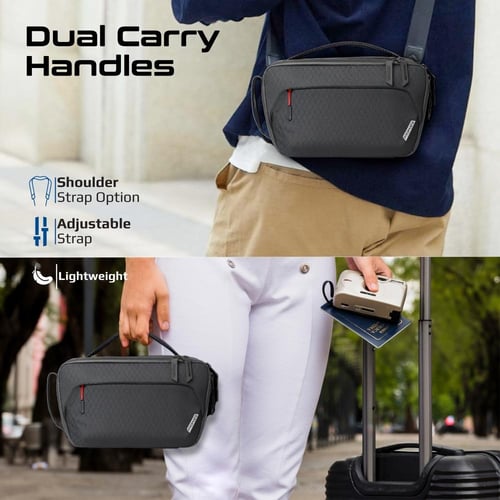 أفضل حقيبة متعددة الاستخدامات مزودة بعدة جيوب، مصن...