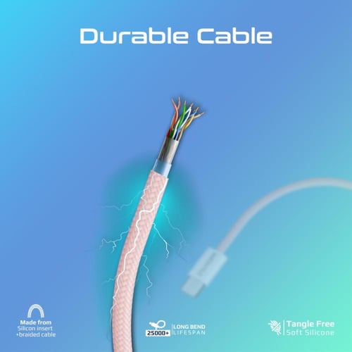 تجربة شحن متميزة مع كيبل فائق السرعة بقوة 60 واط ،...