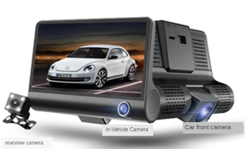 داش كام بثلاث كاميرات امامي وخلفي وداخلي من موج ما...