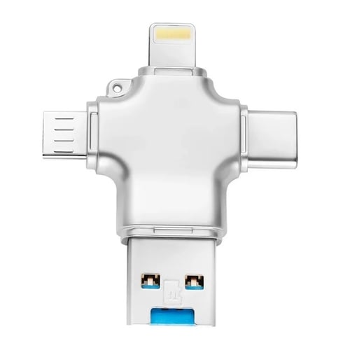 قارئ بطاقات الذاكرة 4 في 1 Micro Sd USB / Type-c /...