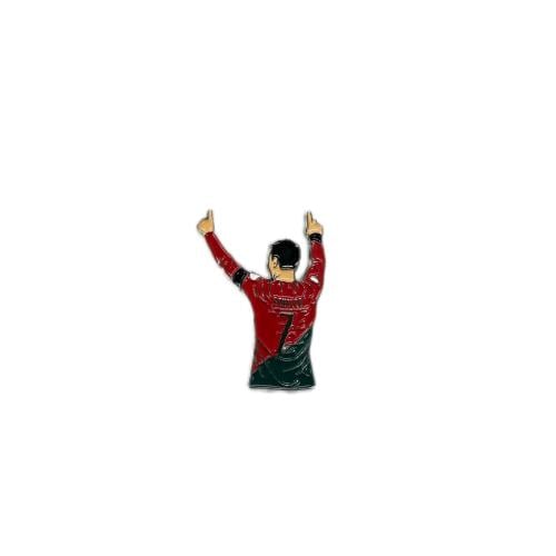 شعار لوقو ستكير لاصق - كرستيانو رافع اليدين بزي ال...