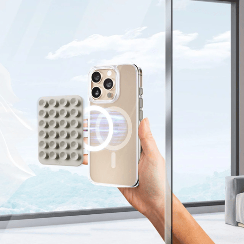 ستاند لاصق على الاسطح دريب سيلكون مغناطيسي للجوال