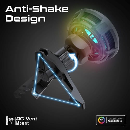 حامل شاحن لاسلكي الاكثر تطورا في العالم مع مبرد مد...