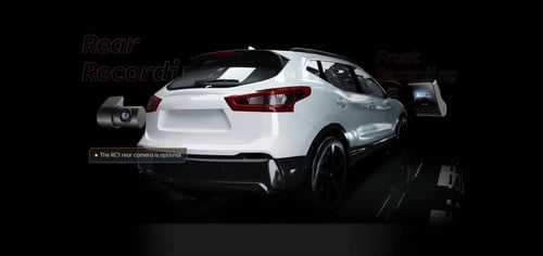 داش كام DDPAI Z40 امامي خلفي