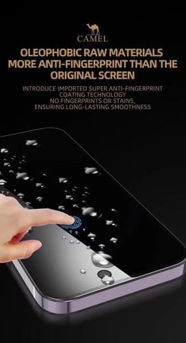 لاصق حماية للشاشة مع قاعدة تركيب ستيكر - 13 برو