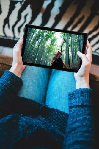 جي تاب , G-tab C10 Pro جهاز لوحي بشاشة 10.1 , مع ك...