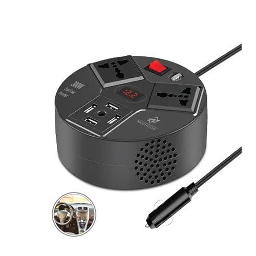 ْمحول طاقة 300 وات بأربعة واجهات يو اس بي 3.1 امبي...