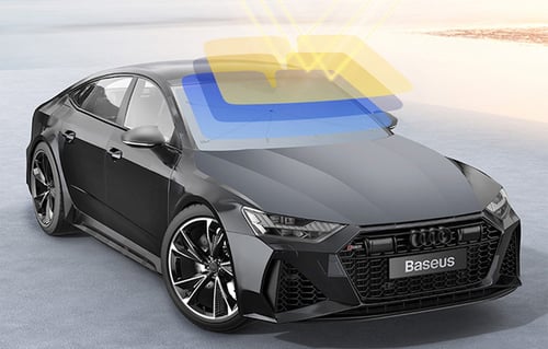 مظلة بيسوس كول رايد للحماية الشمسيه في الزجاج الام...