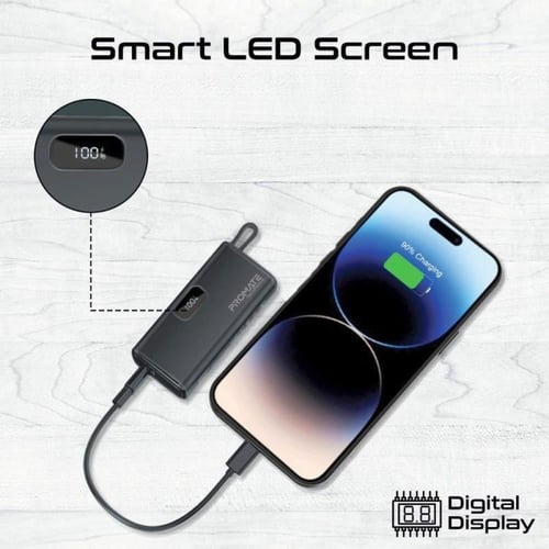 بطارية متنقلة صغيرة جدا للشحن السريع بقدرة 5000 مل...