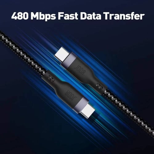 سلك JODA نايلون تايب سي الى تايب سي بقوة 240 واط ب...