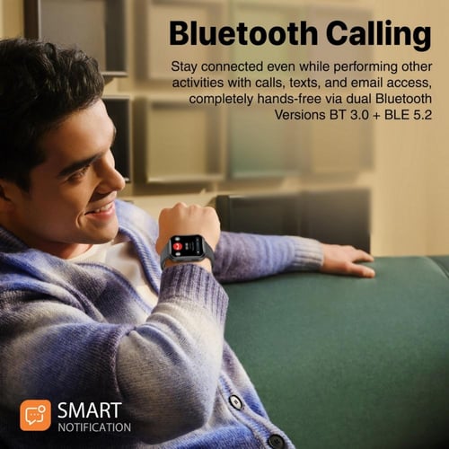 ساعة اللياقة الذكية xWatch-TF2 المزودة بشاشة TFT ب...