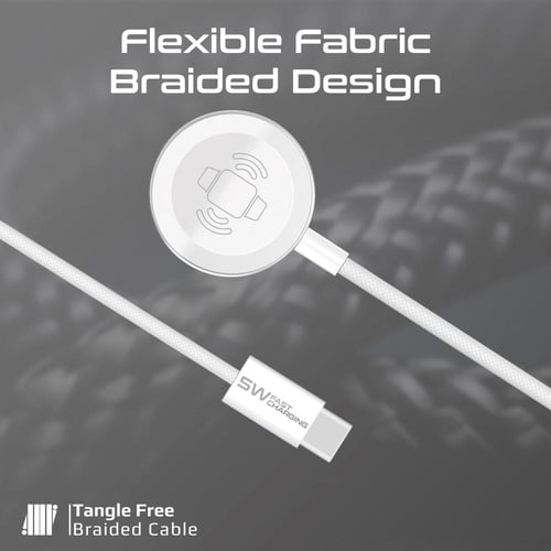 أحدث كيبل شحن USB-C إلى ساعة أبل فائق السرعة بطول...