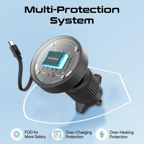 شاحن سيارة MagChill لاسلكي بتقنية ماج سيف المغناطي...