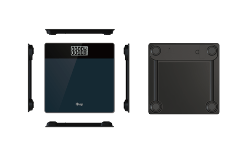 ميزان iStep رقمي ذكي - اسود CW301