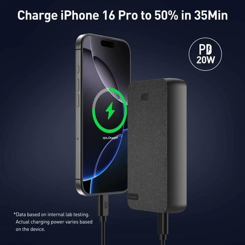 بطارية متنقلة JODA Nano بقوة 20 واط بسعة 20000 ملي...