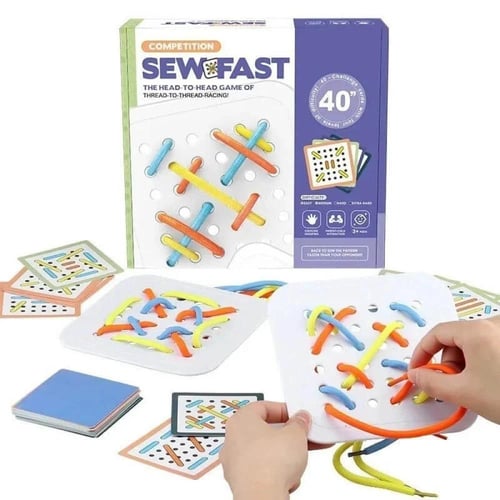 لعبة تحدي مطابقة الخيوط لتنمية مهارة التركيز