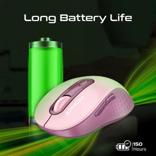 أحدث وأجمل ماوس بصري لاسلكي مزدوج الوضع مع اتصال B...