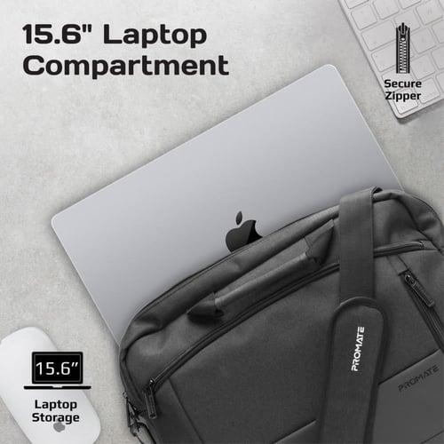 حقيبة كمبيوتر محمول Satchel-MB مقاس 15.6 بوصة خفيف...