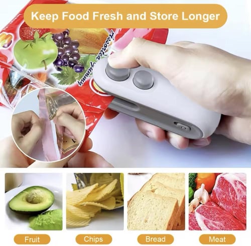 آلة اقفال الاكياس وفتح الاكياس - كحلي