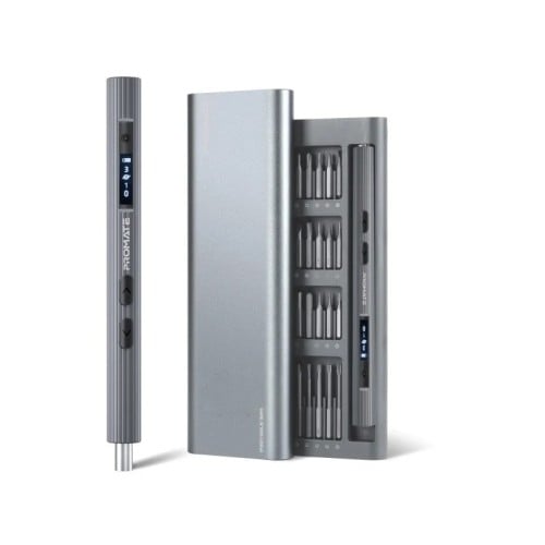 قوة التكنولوجيا بين يديك مع طقم مفكات كهربائية لاس...