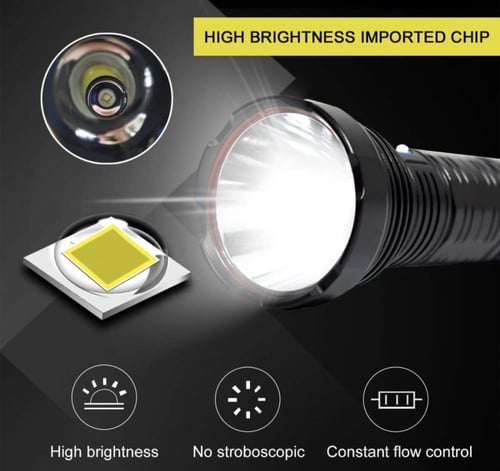 كشاف ليد قوي TW-1026 مع حقيبة قماشية للكشاف