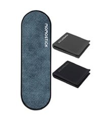 مسكة momo stick مع قاعدة تثبيت بلاستيك