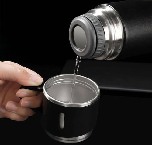 حافظة مشروبات مع أكواب