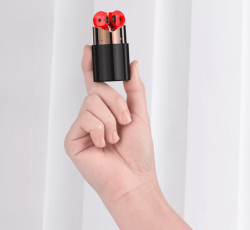 Wiwu Betty Wireless Earbuds ، تصميم أحمر الشفاه .W...