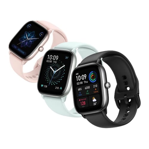 ساعة ذكية أمازفيت جي تي اس 4 ميني - وردي