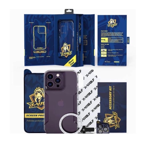 بكج لسلسة 15 - شفاف - ضمان سنه من اكس وولف