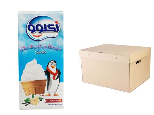 مزيج خليط الآيس كريم آكلوو كرتون 12 عبوه نكهة الفا...