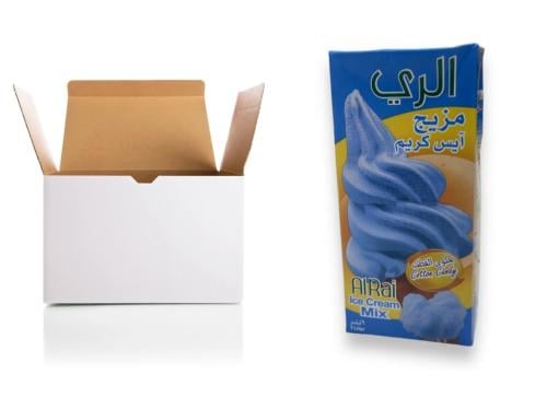 عرض كرتون مزيج آيس كريم الري نكهة القطن كاندي الاز...