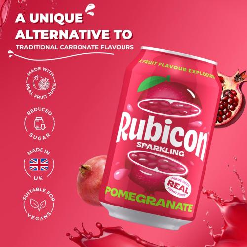 روبيكون عصير ليتشي فوار 330 مل نباتي