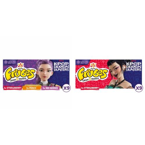أنابيب زبادي فروبس بنكهات للأطفال، 9 × 37 غرام
