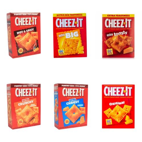 Cheez-It حجم كبير حجم عائلي-تشيز إت مقرمشات أصلية