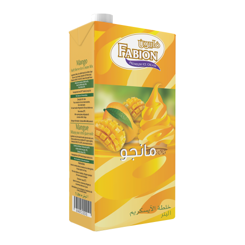 فابيون مزيج الايسكريم مانجو 1لتر
