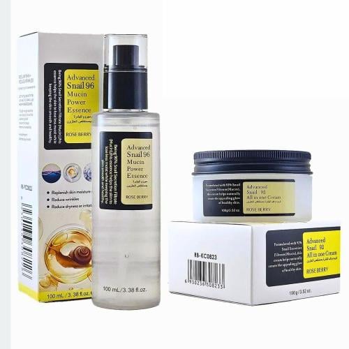 مجموعة مستخلص الحلزون من روز بيري