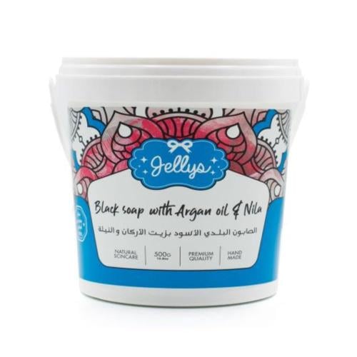 جيليز صابون بزيت الارغان و النيلة - 500جم